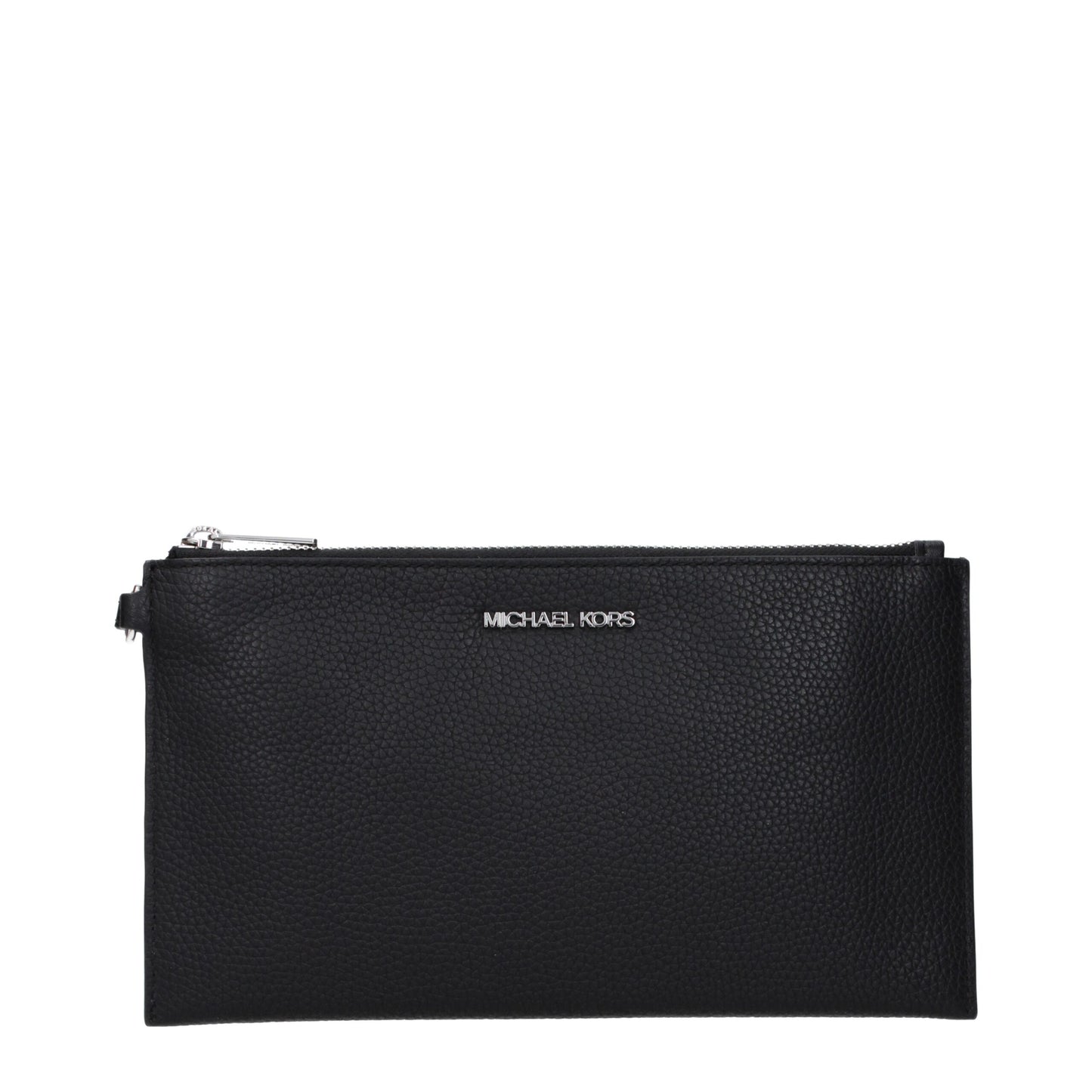 Michael Kors Black Leather Clutch Bags