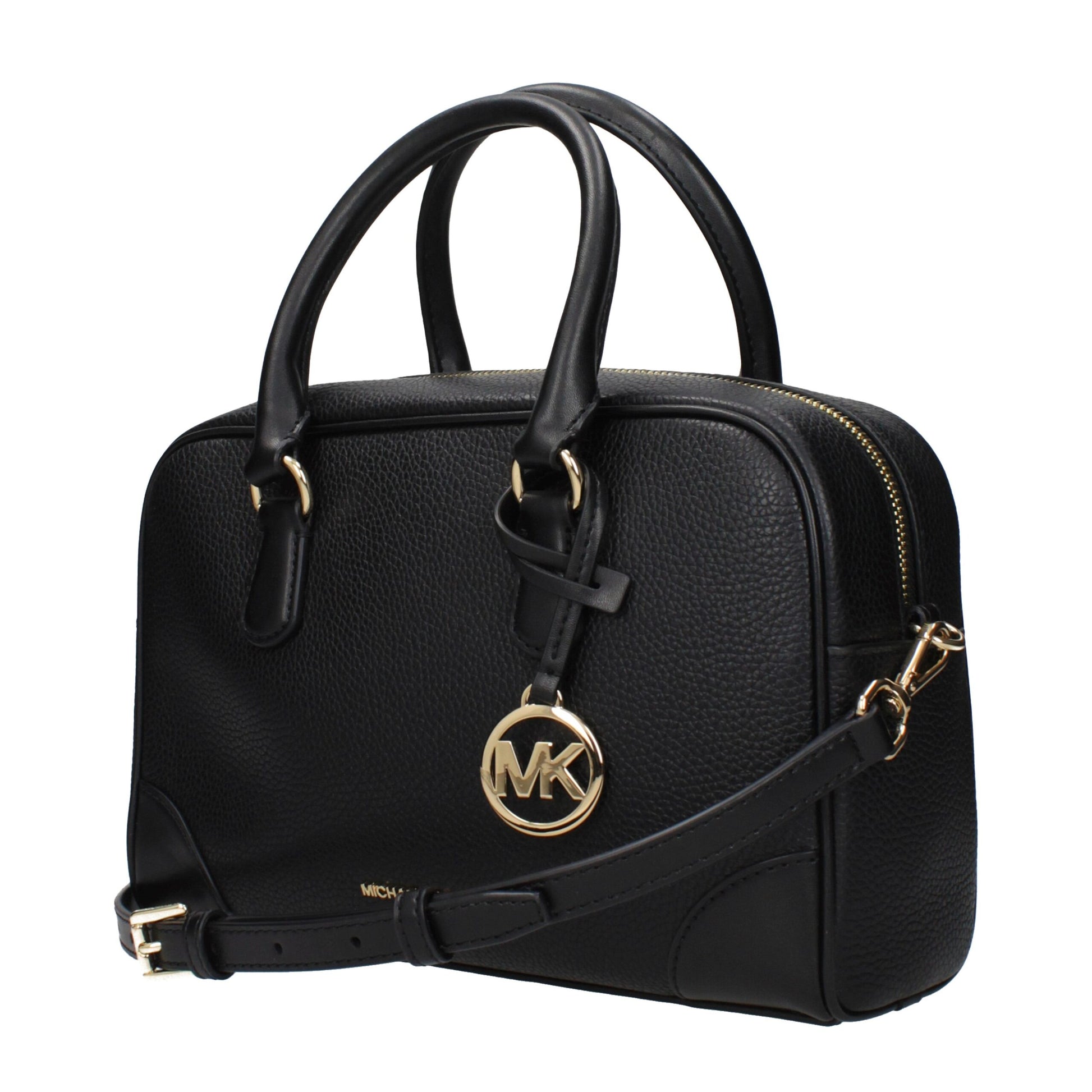 Michael Kors Black Leather Handbag