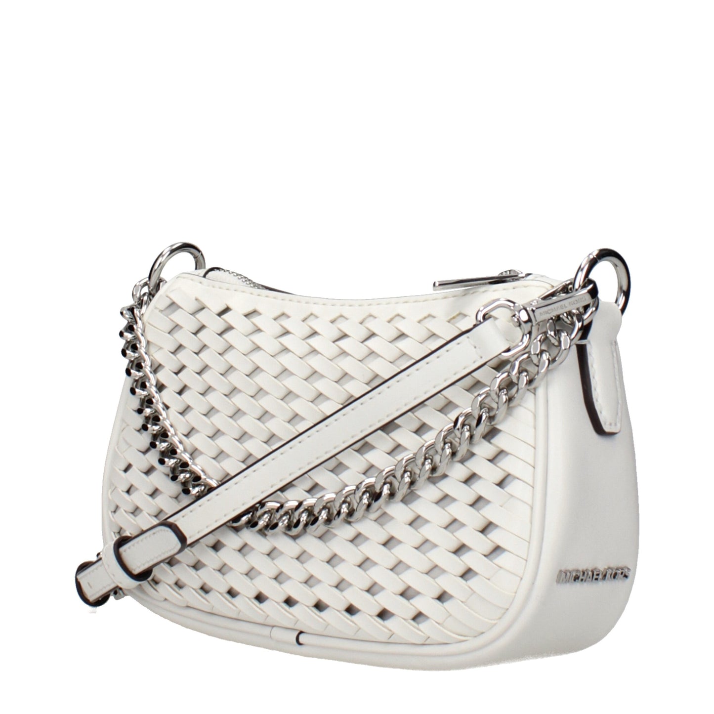 Michael Kors White Leather Handbag