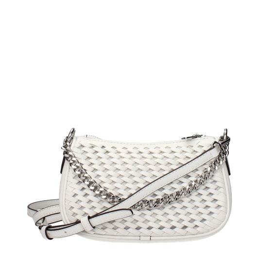 Michael Kors White Leather Handbag