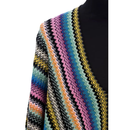 Missoni Multicolor Wool Women Poncho