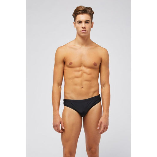 Moschino Black Polyamide Swim Briefs