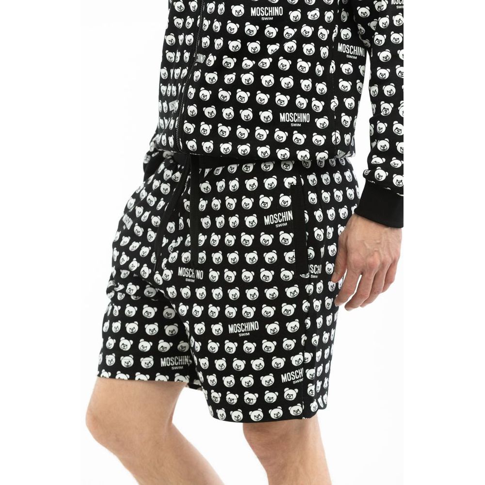 Moschino Multicolor Cotton Swim Shorts