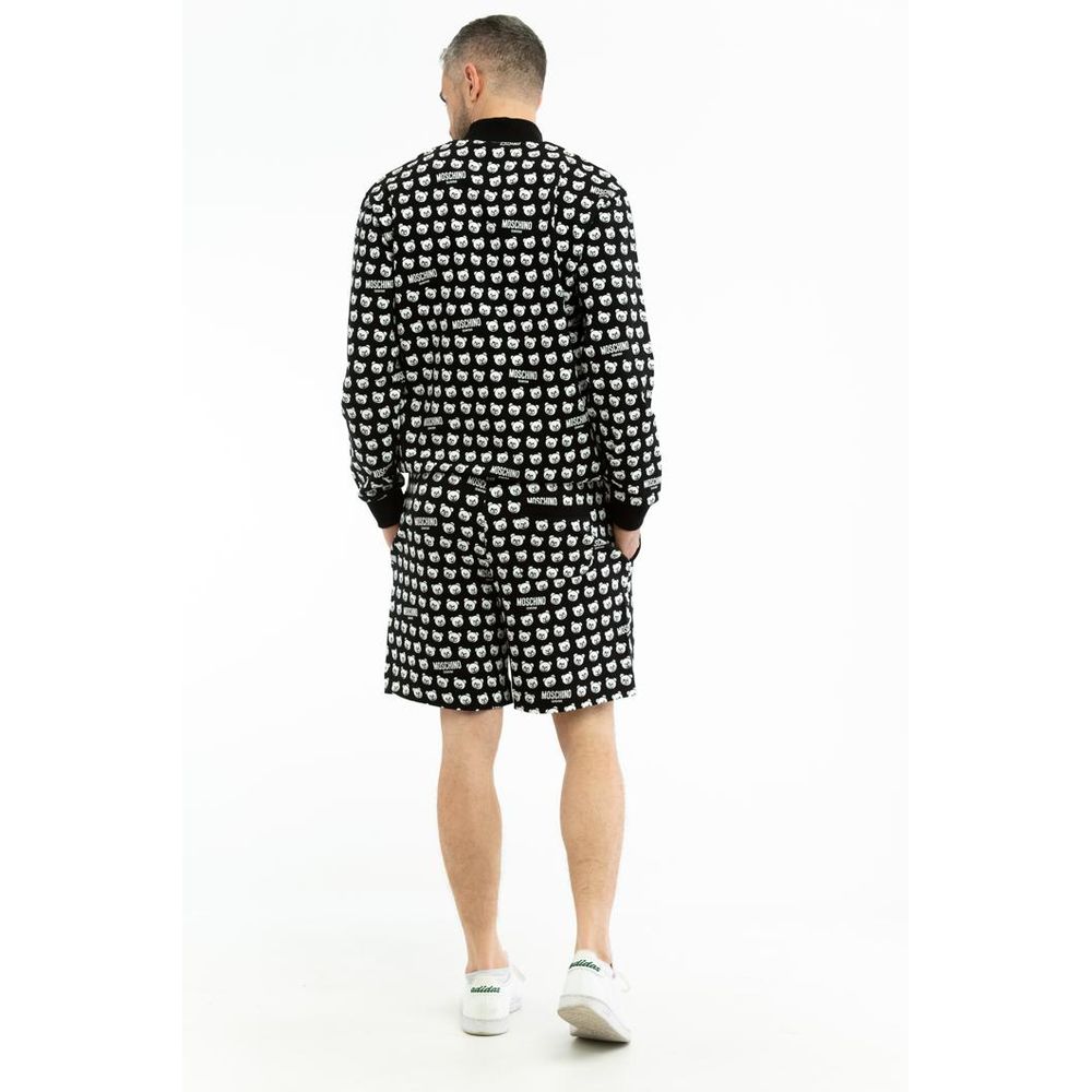 Moschino Multicolor Cotton Swim Shorts