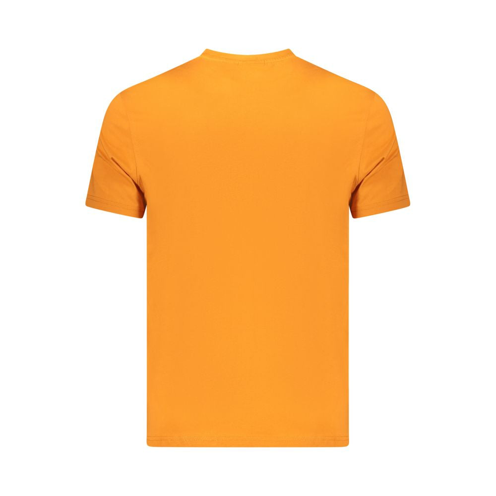 Napapijri Arancione Cotton Men T-Shirt