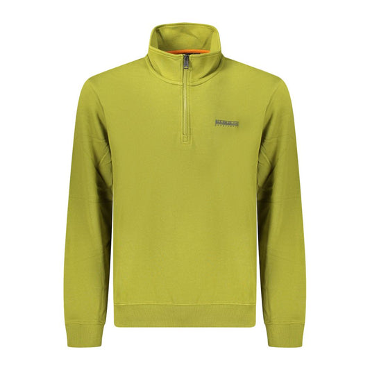 Napapijri Green Cotton Sweatshirt