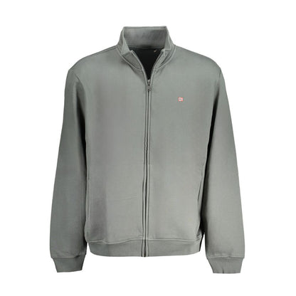 Napapijri Verde Cotton Men Sweatshirt