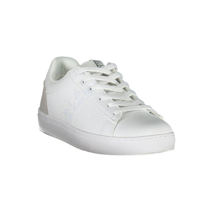 Napapijri White Leather Women Sneakers