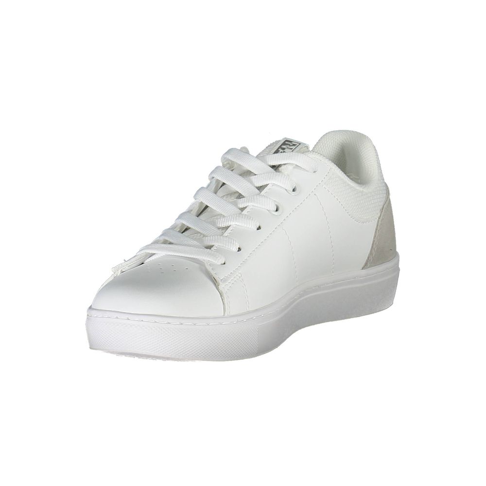 Napapijri White Leather Women Sneakers