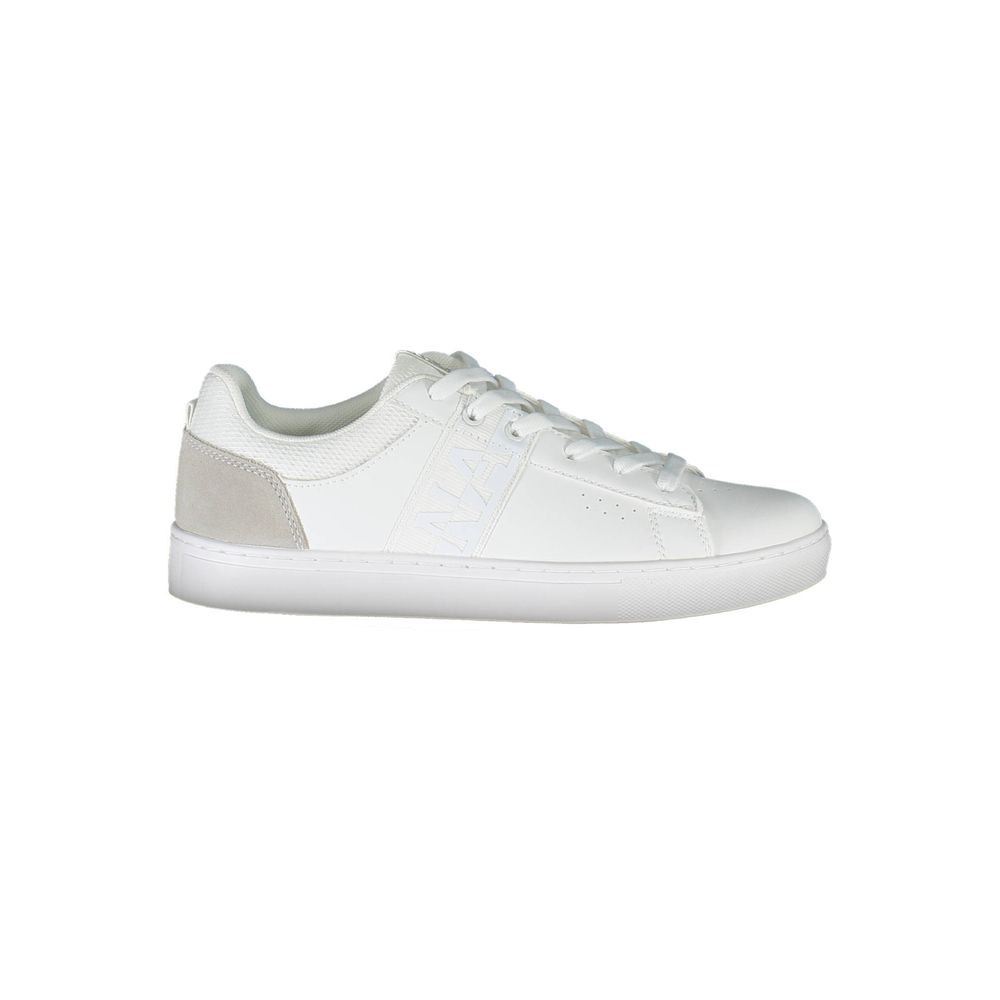Napapijri White Leather Women Sneakers