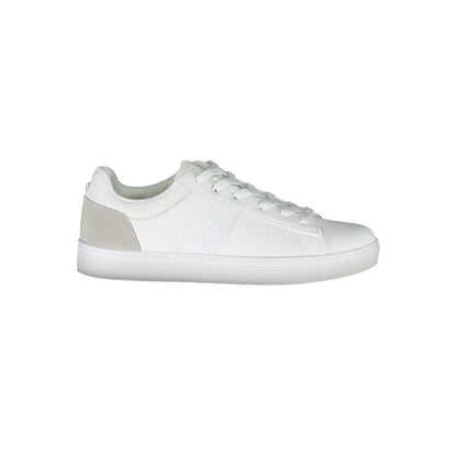 Napapijri White Leather Women Sneakers