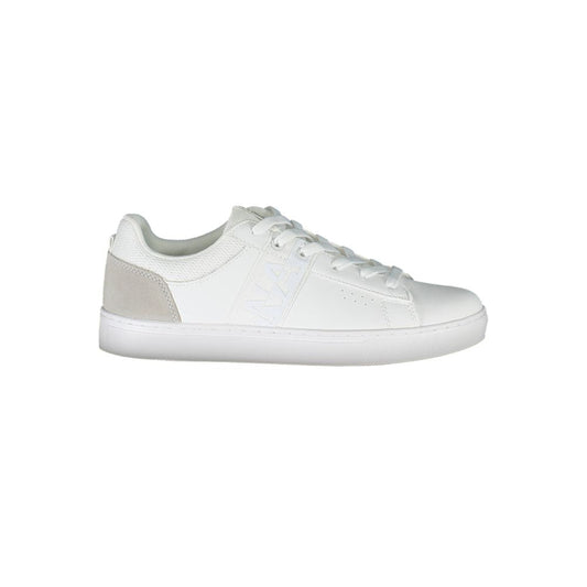 Napapijri White Leather Women Sneakers