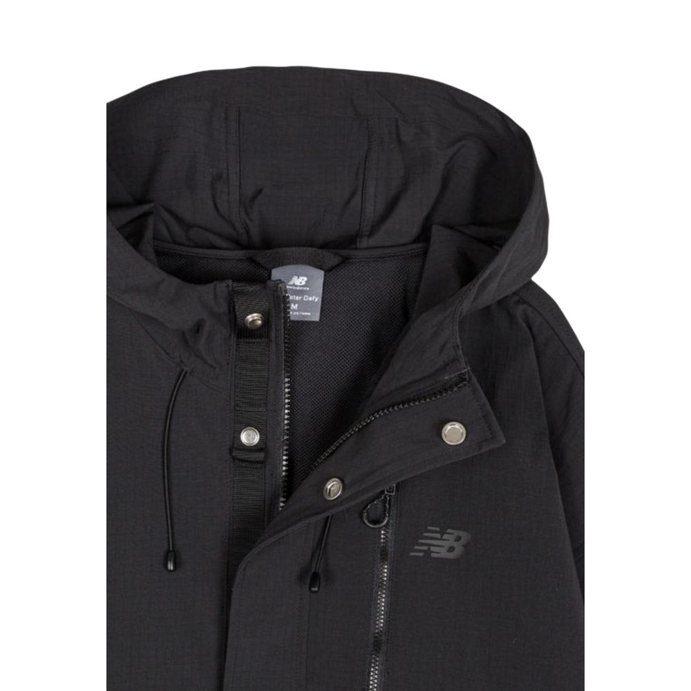 New Balance Black Nylon Shell Jacket