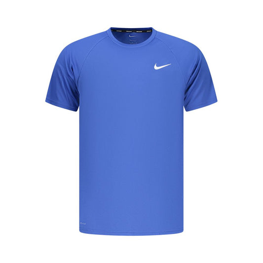 Nike Blue Polyester Men's T-Shirt