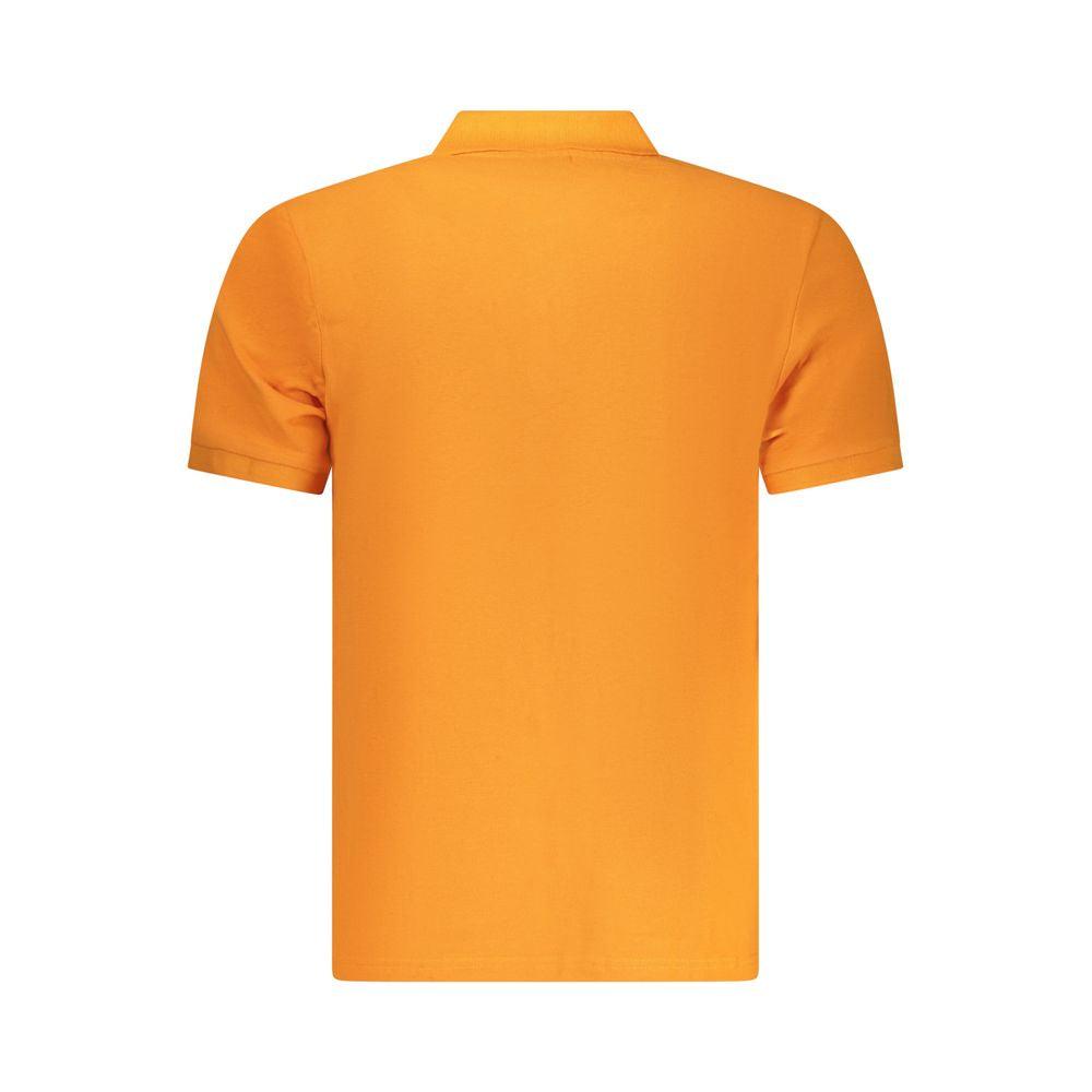 North Sails Arancione Cotton Men Polo