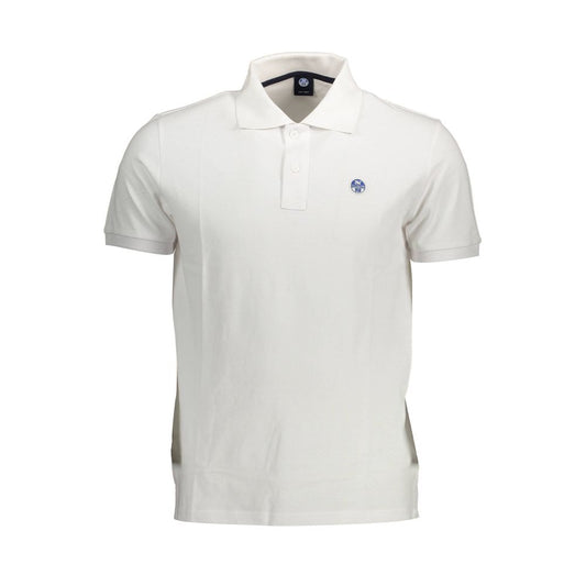 North Sails Bianco Cotton Men Polo