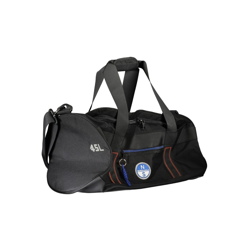 North Sails Black Polyester Men's Duffle Bag