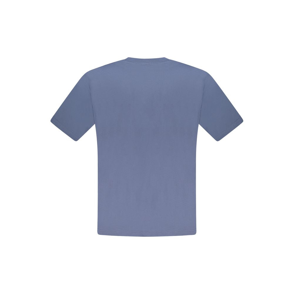 North Sails Blu Cotton Men T-Shirt