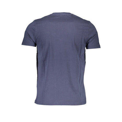 North Sails Blu Cotton Men T-Shirt