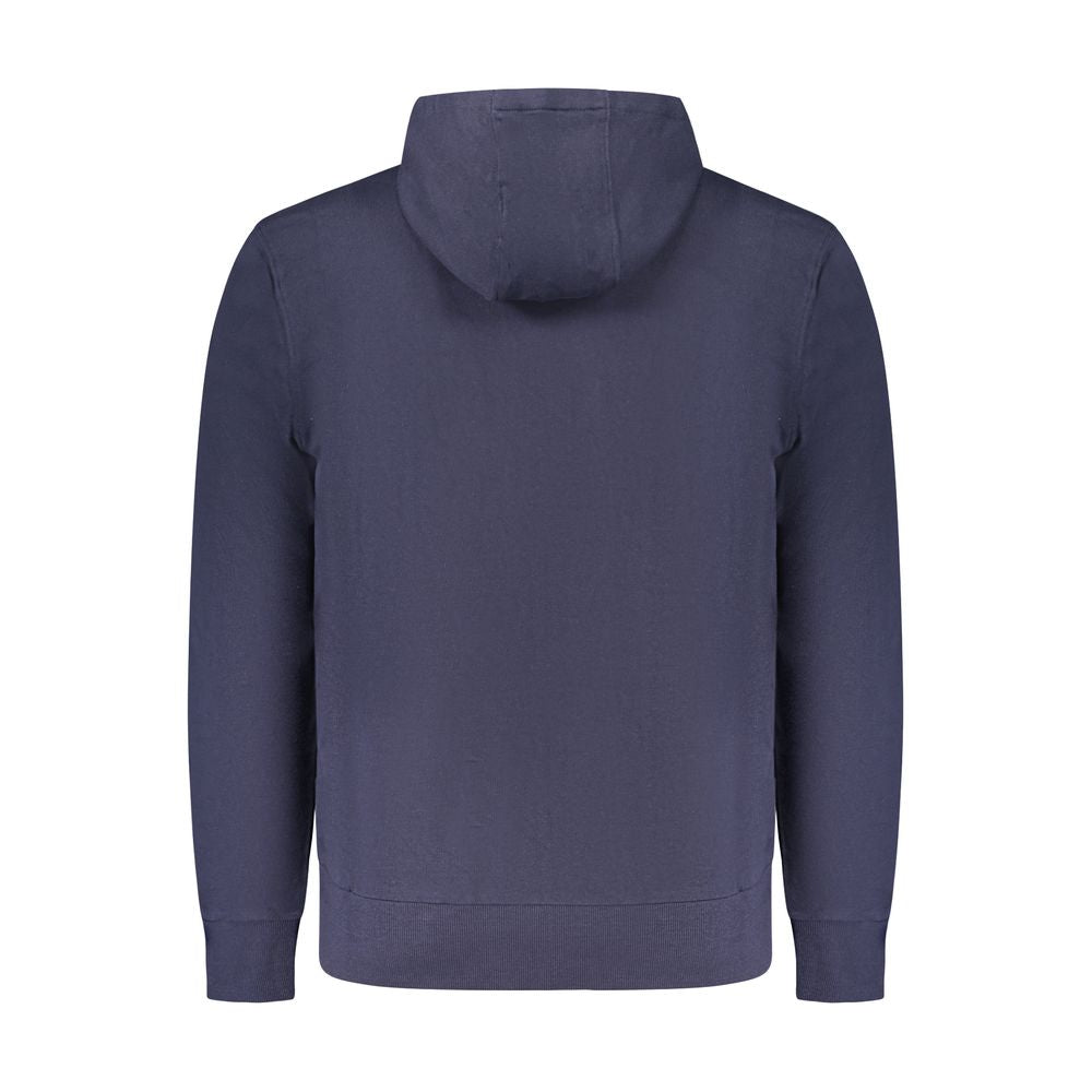 North Sails Blue Cotton Men Sweater