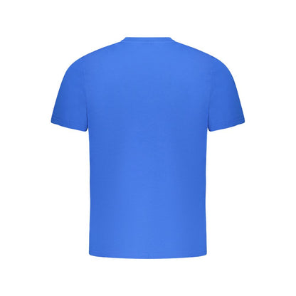North Sails Blue Cotton Men T-Shirt