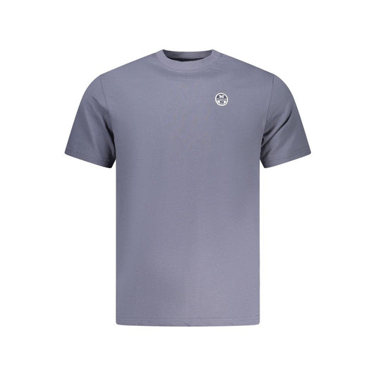 North Sails Blue Cotton Men's T-Shirt