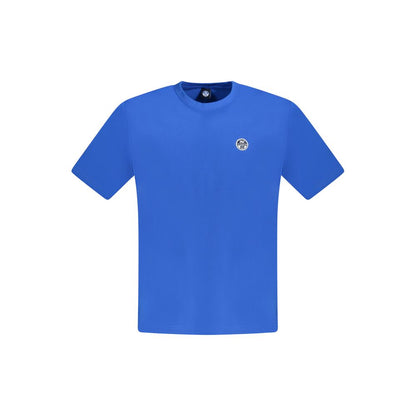 North Sails Blue Cotton Men's T-Shirt