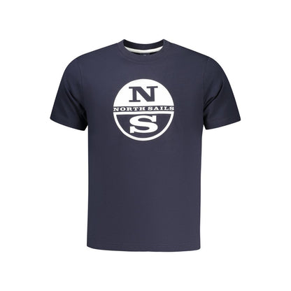 North Sails Blue Cotton Men's T-Shirt