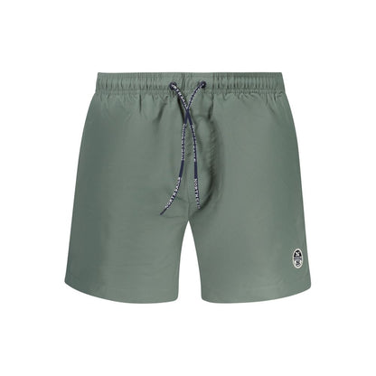 North Sails Green Polyester Shorts