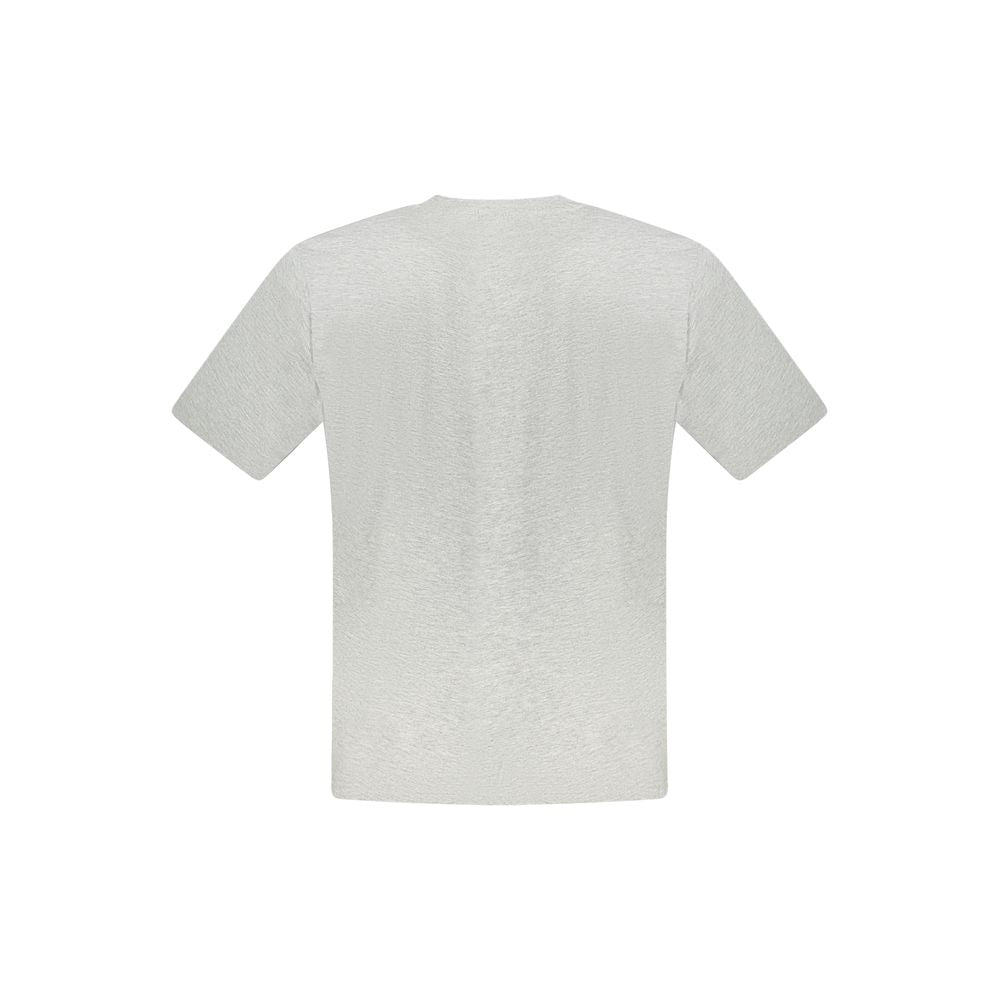 North Sails Grigio Cotton Men T-Shirt