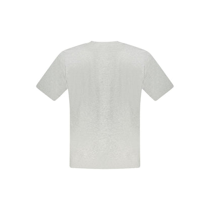 North Sails Grigio Cotton Men T-Shirt