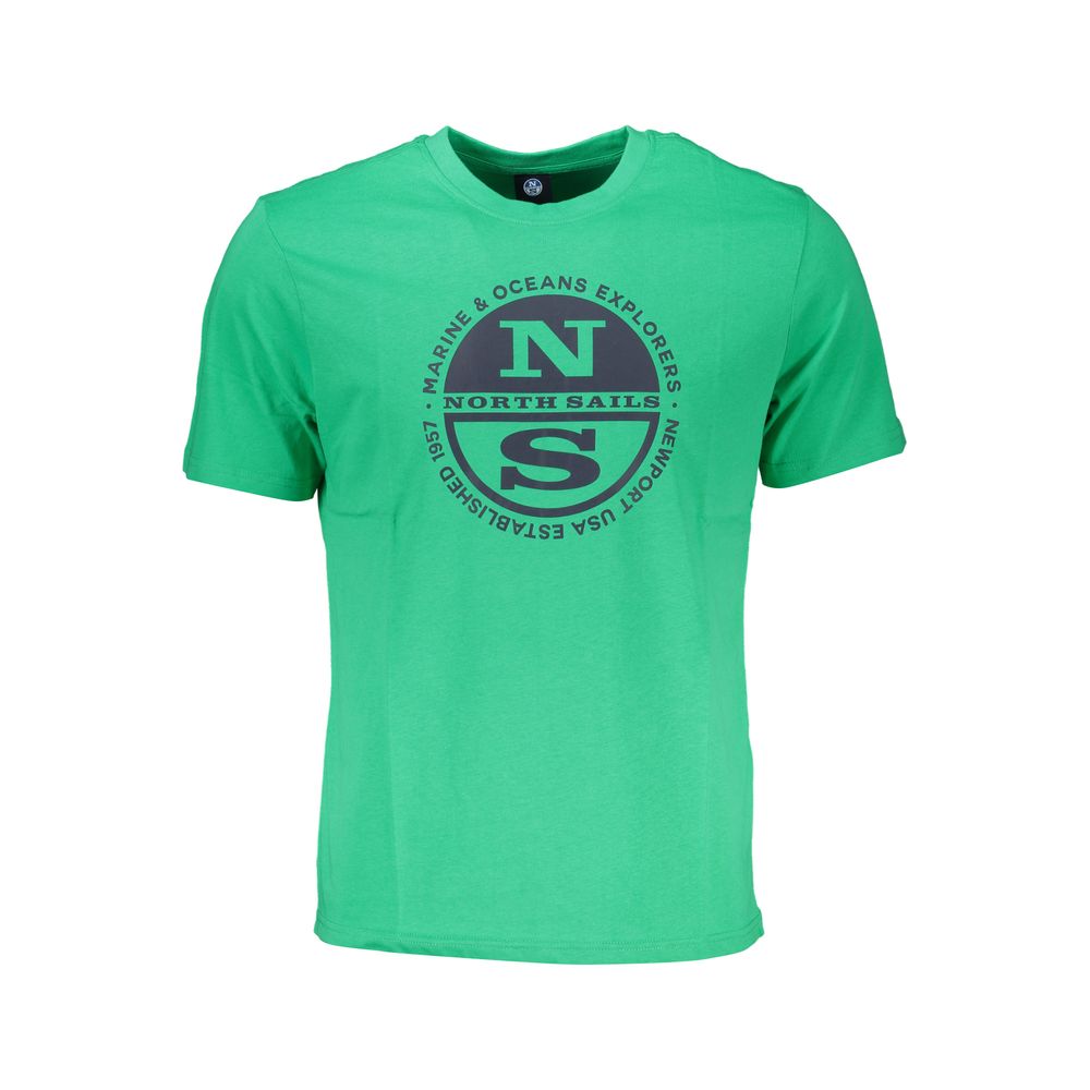 North Sails Verde Cotton Men T-Shirt