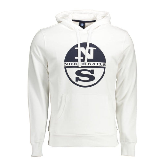 North Sails White Cotton Sweater