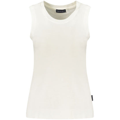 North Sails White Modal Women's Tank Top