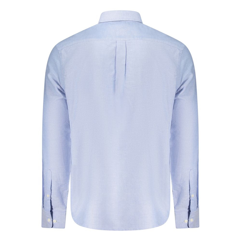 Norway 1963 Azzurro Cotton Men Shirt