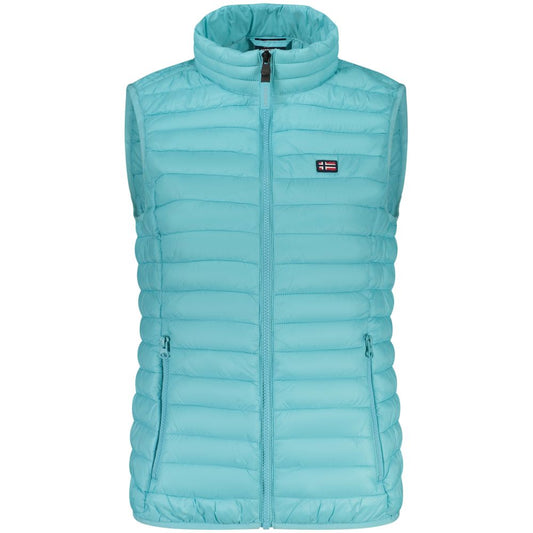 Norway 1963 Azzurro Poliammide Womens Gilet