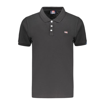 Norway 1963 Black Cotton Women's Polo Shirt