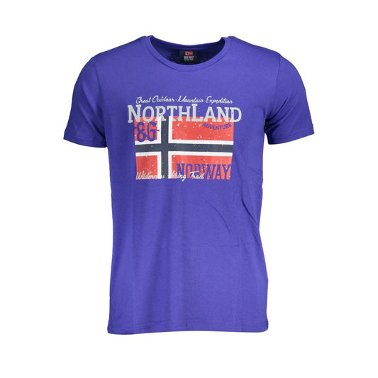 Norway 1963 Blue Cotton Men T-Shirt