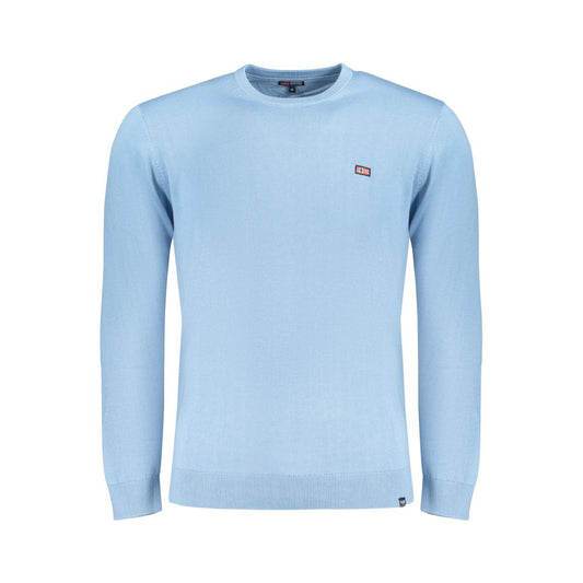 Norway 1963 Blue Cotton Men's Sweater