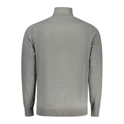Norway 1963 Grigio Wool Men Sweater