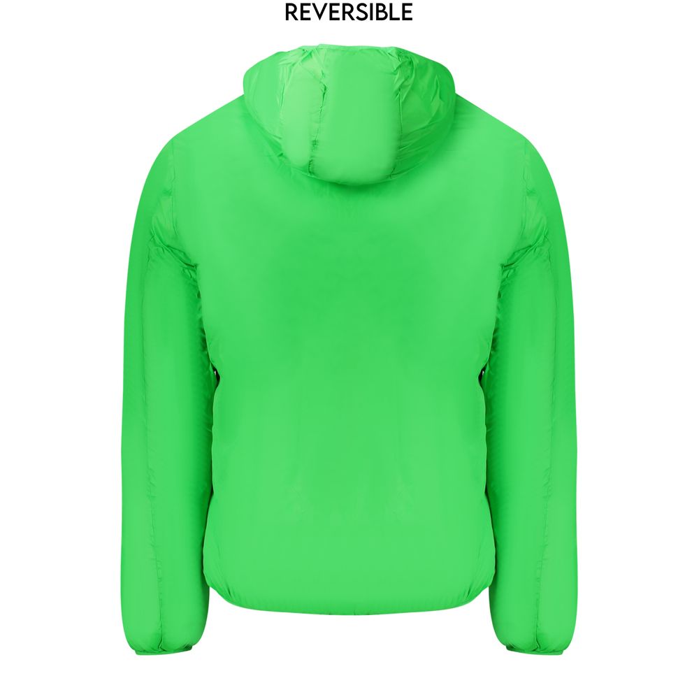 Norway 1963 Verde Poliammide Men's Reversible Jacket