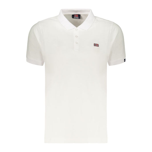 Norway 1963 White Cotton Women's Polo Shirt