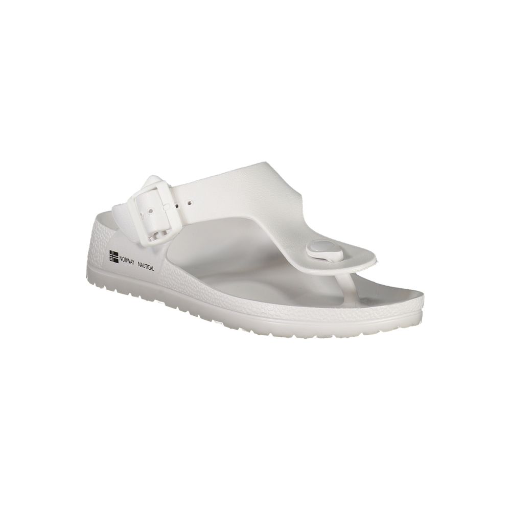 Norway 1963 White Plastic Women Ciabatta
