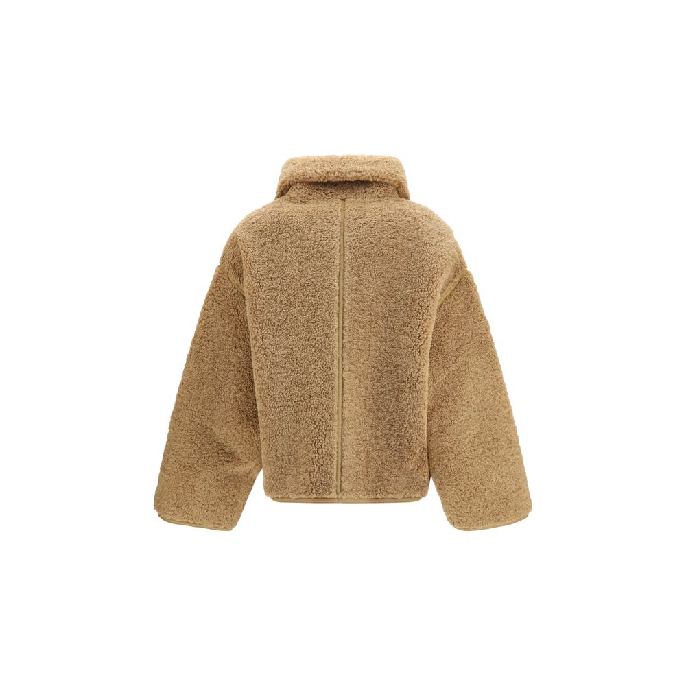 PINKO Beige Polyester Shell Jacket