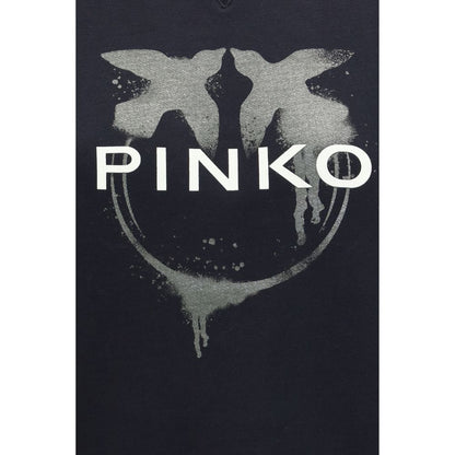 PINKO Black Cotton Sweatshirt