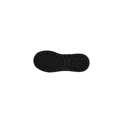PINKO Black Leather Low Top Sneakers