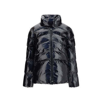 PINKO Black Polyamide Full-Length Jacket