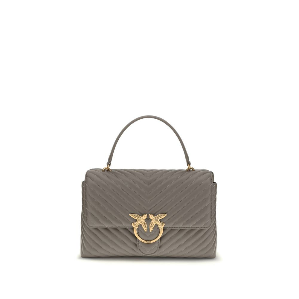 PINKO LOVE LADY PUFF BIG CL SHEEP NAPPA CHEVR