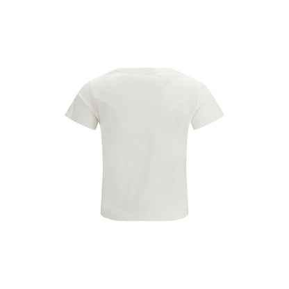 PINKO White Cotton T-Shirt