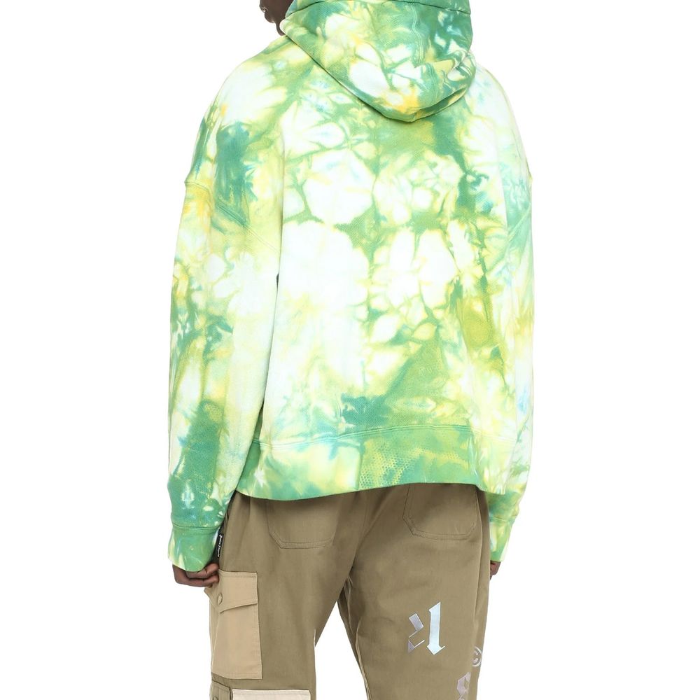 Palm Angels Bicolor Cotton Sweatshirt